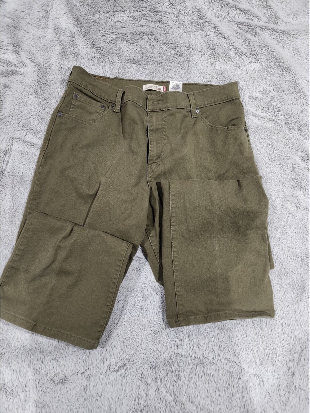 Vintage Y2K Levi's 550 Relaxed Boot Cut jeans 16M Green